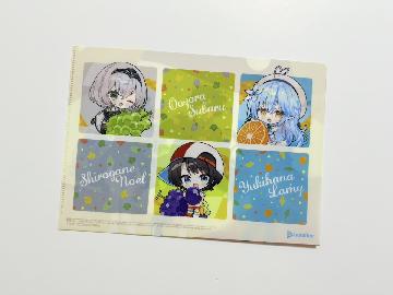 ホロライブ オリジナルA4クリアファイル 全4種